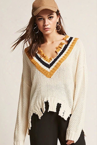 Stripe Shark-bjte Sweater