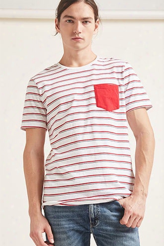 Striped Pocket Tee