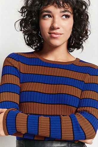 Striped Ribbed Sweater