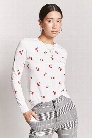 Cherry Print Sweater