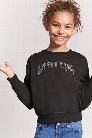 Girls Whatevs Sweatshirt (Kids)