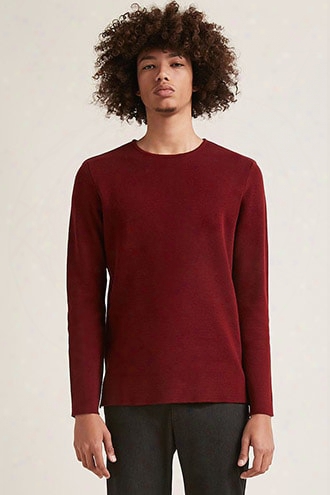 Vented Ribbed Sweater