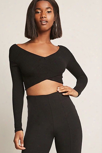 Wap-inspired Sweater-knit Crop Top