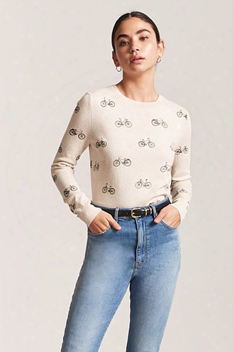 Bicycle Graphic Sweater