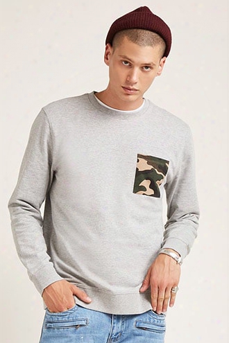 Camo Pocket Sweatshirt