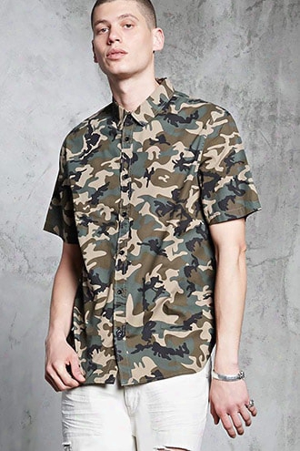 Camo Print Shirt