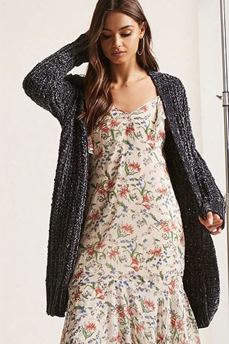 Chenille Knit Duster Cardigan