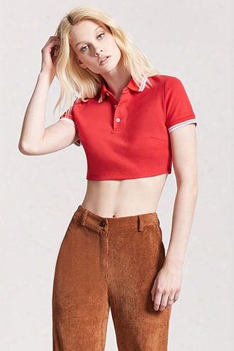 Cropped Polo Shirt