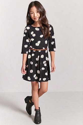 Girls Daisy Print Dress (kids)