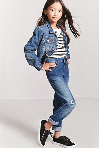 Girls Distressed Jeans (kids)