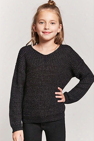 Girls Lace-up Sweater (kids)