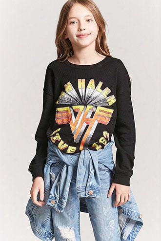 Girls Van Halen Waffle Knit Tee (kids)