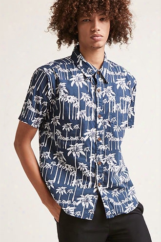 Ingear Palm Tree Print Shirt