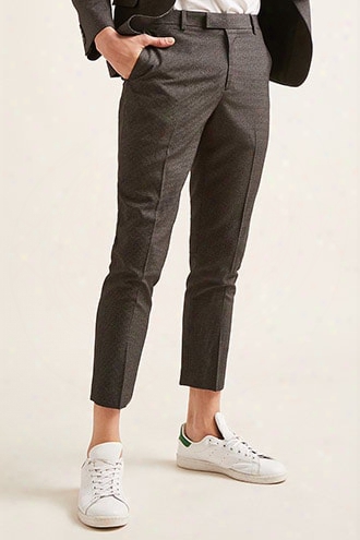 Plaid Slim-fit Pants