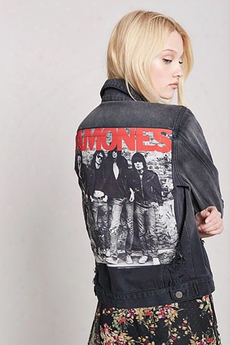 Rwmones Distressed Denim Jacket