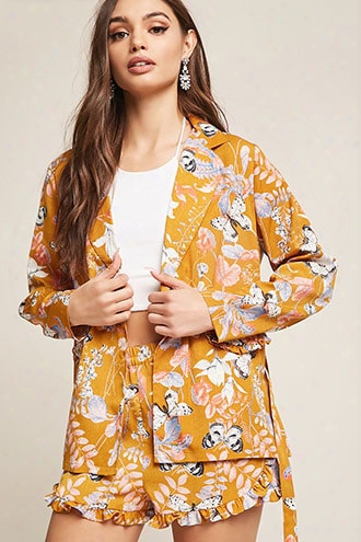 Rd & Koko Floral Print Cardigan