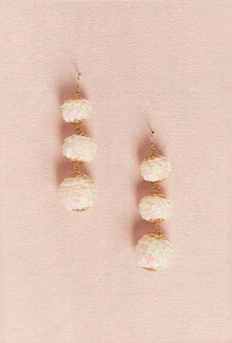 Sequin Bauble Earrings