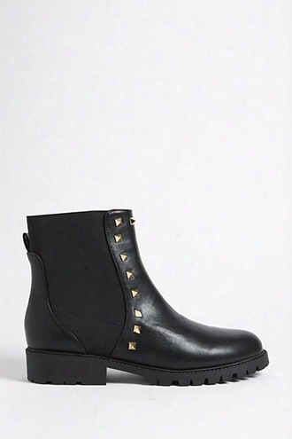 Studded Chelsea Boots