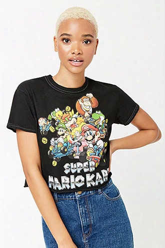 Super Mario Kart Raw-cut Tee