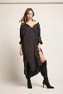 Oversized Button-Front Dress