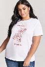 Plus Size Thanks But No Thanks Graphic Tee