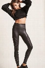 SPANX Faux Leather Moto Leggings