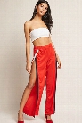 Stripe Tulip-Hem Pants