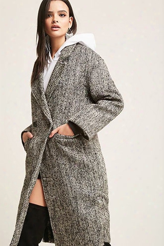 Wool-blend Longline Jacket