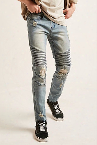 Young & Reckless Skinny Moto Jeans