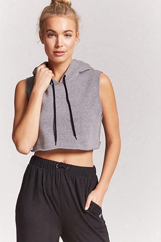 Active Hooded Crop Top