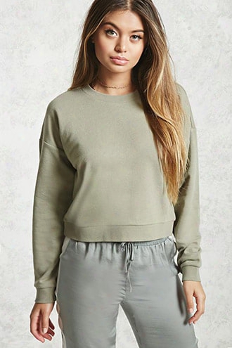 Basic Crew Neck Sweatshirt