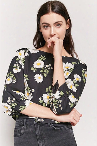 Boxy Floral Top