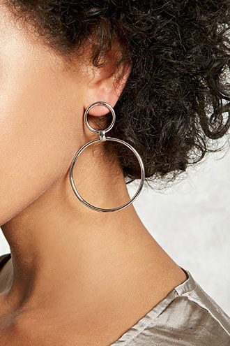 Circle Drop Earrings