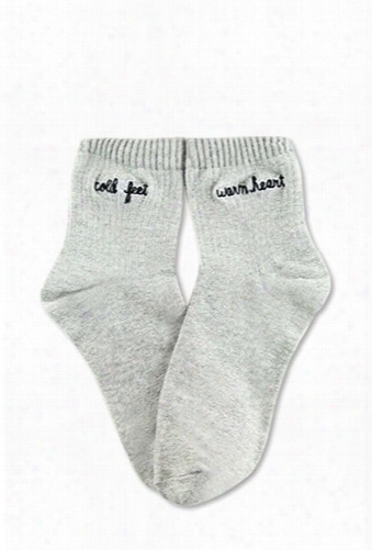 Cold Feet Graphic Crew Socks