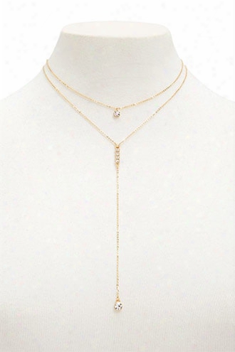 Drop-chain Necklace Set