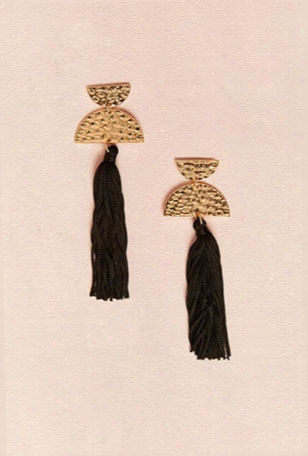 Half-moon Drop Earrings