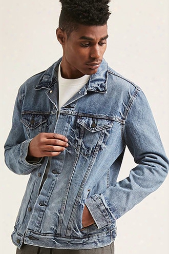 Levis Distressed Denim Jacket