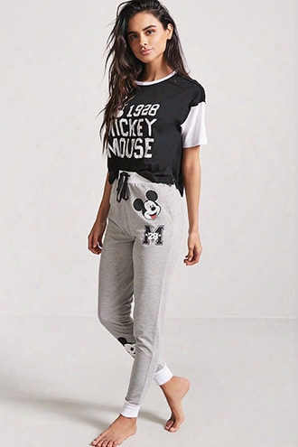 Mickey Mouse Graphic Pajama Pants