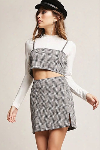 Motel Glen Plaid Skirt