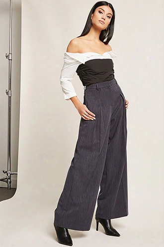 Pinstripe Palazzo Pants