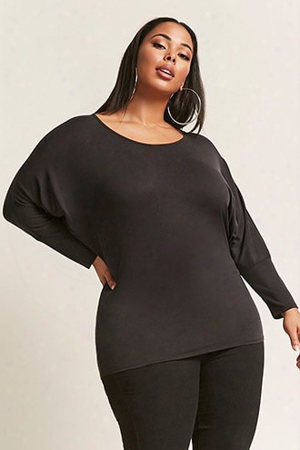 Plus Size Batwing Top