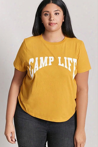 Plus Size Camp Life Tee