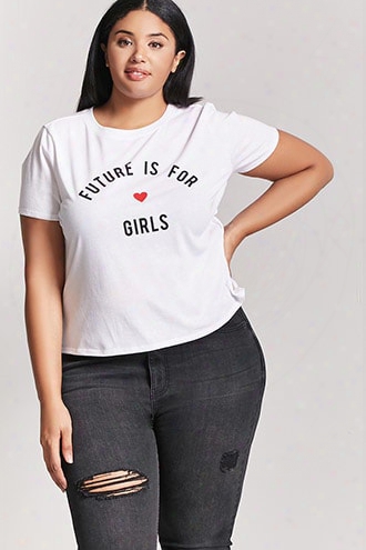 Plus Size Girls Graphic Tee