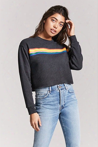 Rainbow Graphic Pullover