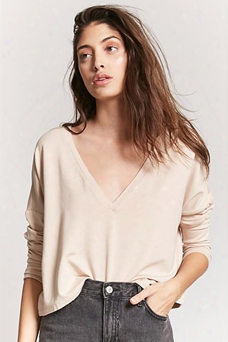 Raw-cut Drop Sleeve Top