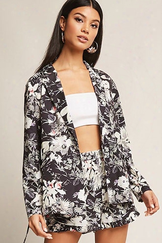 Rd & Koko Floral Print Blazer