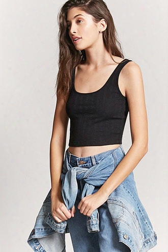 Ribbed Crop Tank Top