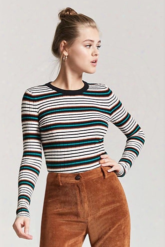 Ribbed Multistripe Sweater