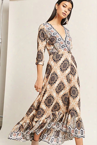 Selfie Leslie Abstract Print Maxi Dress