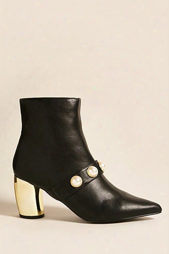 Shoe Republic Faux Leather Ankle Boots